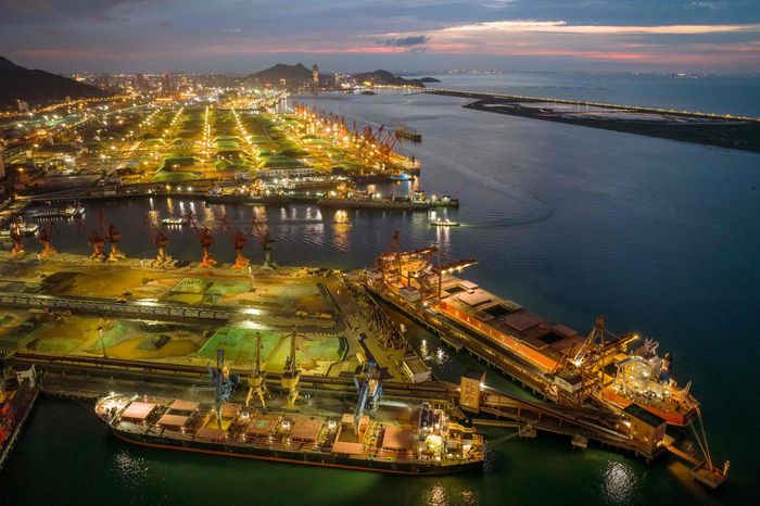 在世界其他国家面临更高利率的同时，中国的出口也在下降。图片来源：Agence France-Presse/Getty Images